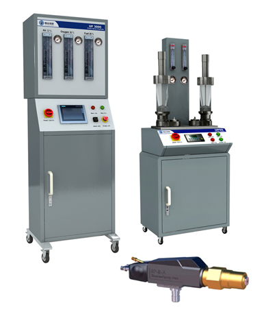 UF300 Semi Automated Flame Powder Spray System